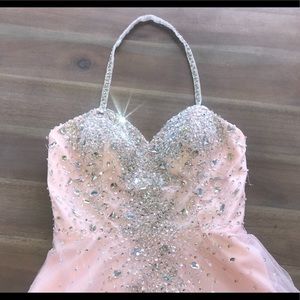 Beaded bodice, Glamour by Terani Couture